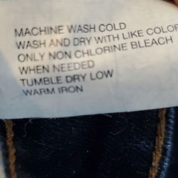 GAP PREMIUM BOOTCUT JEANS DARK WASH SIZE 12 / 31 STRETCH COTTON - Picture 6 of 10